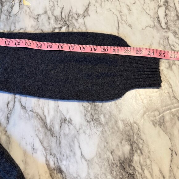 27 MILES MALIBU Cashmere Gray Cowl Neck Sweater - Picture 7 of 7